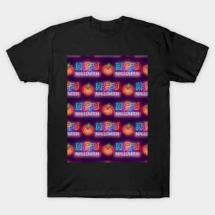 Neon Halloween design T-Shirt